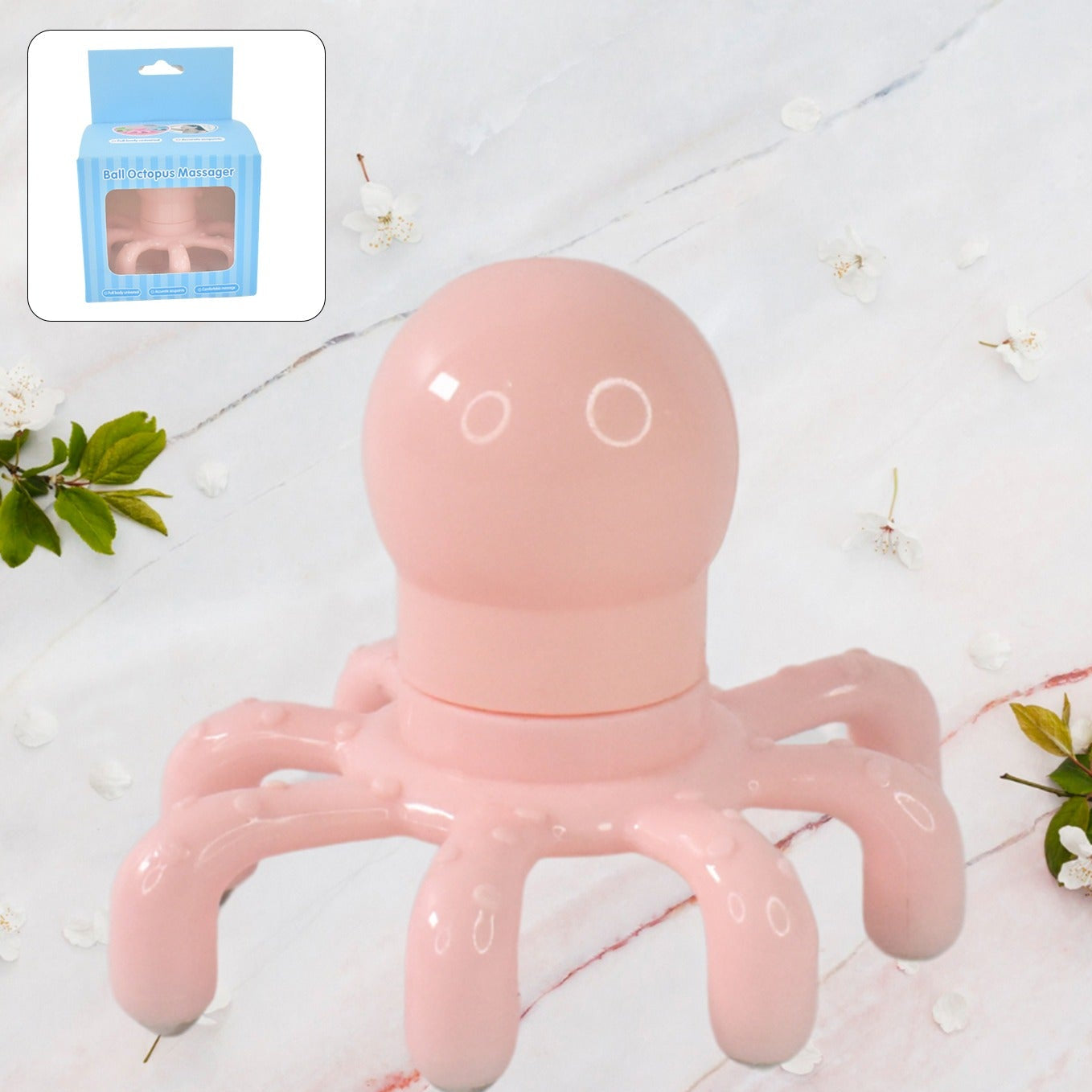 Scalp Relax Octopus Massager Octopus Claw Head Massager Long Lasting Ergonomic For Adults For Abdomen - Happy Price - Image 1