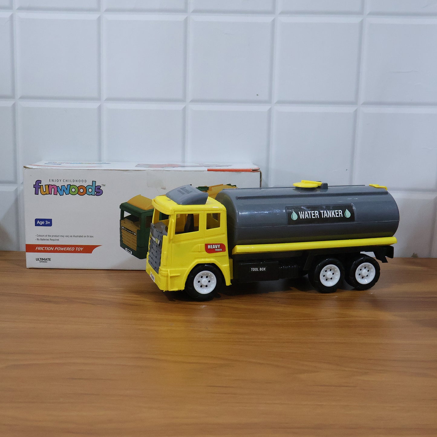 Funwoods Water Tanker Toy Truck - 1 Pc - Happy Price - Image 6
