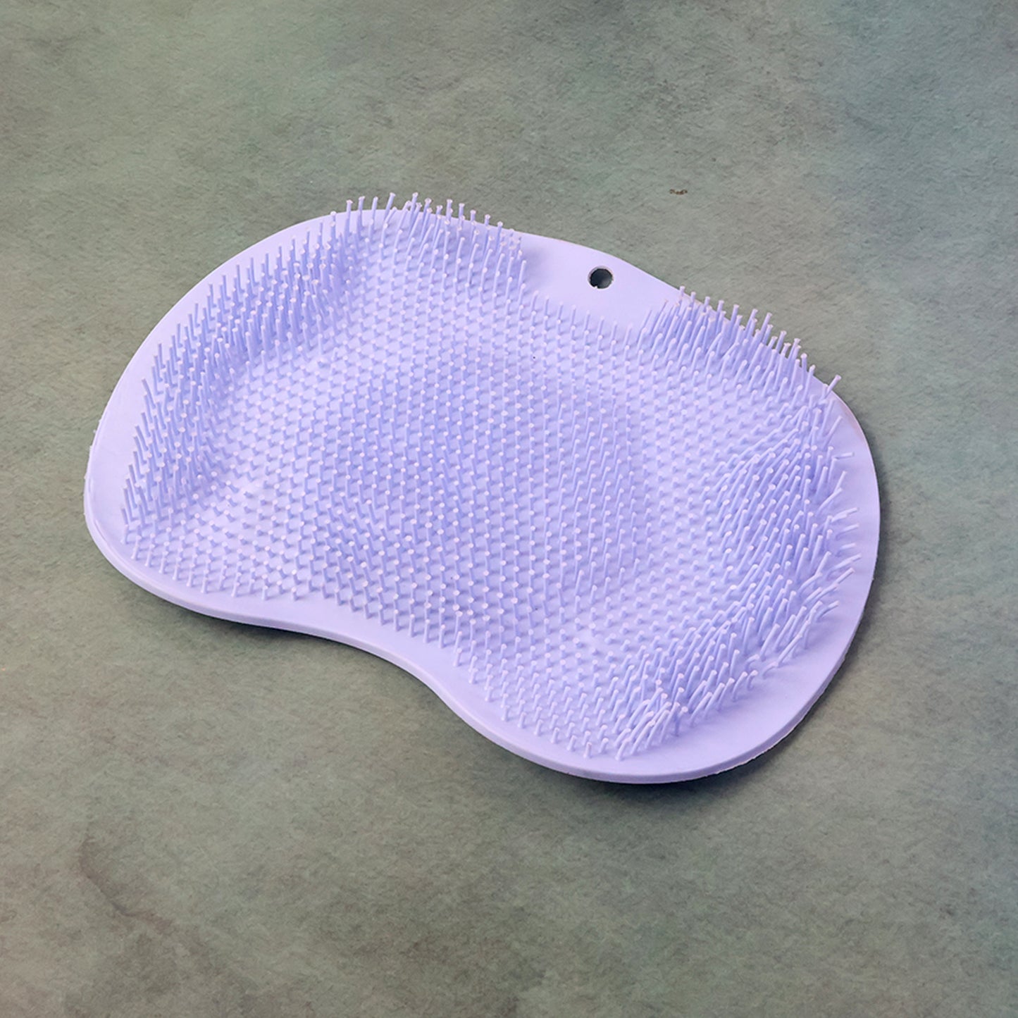 Green Silicone Foot Scrubber Mat with Suction Cups for Shower - Happy Price - Image 6