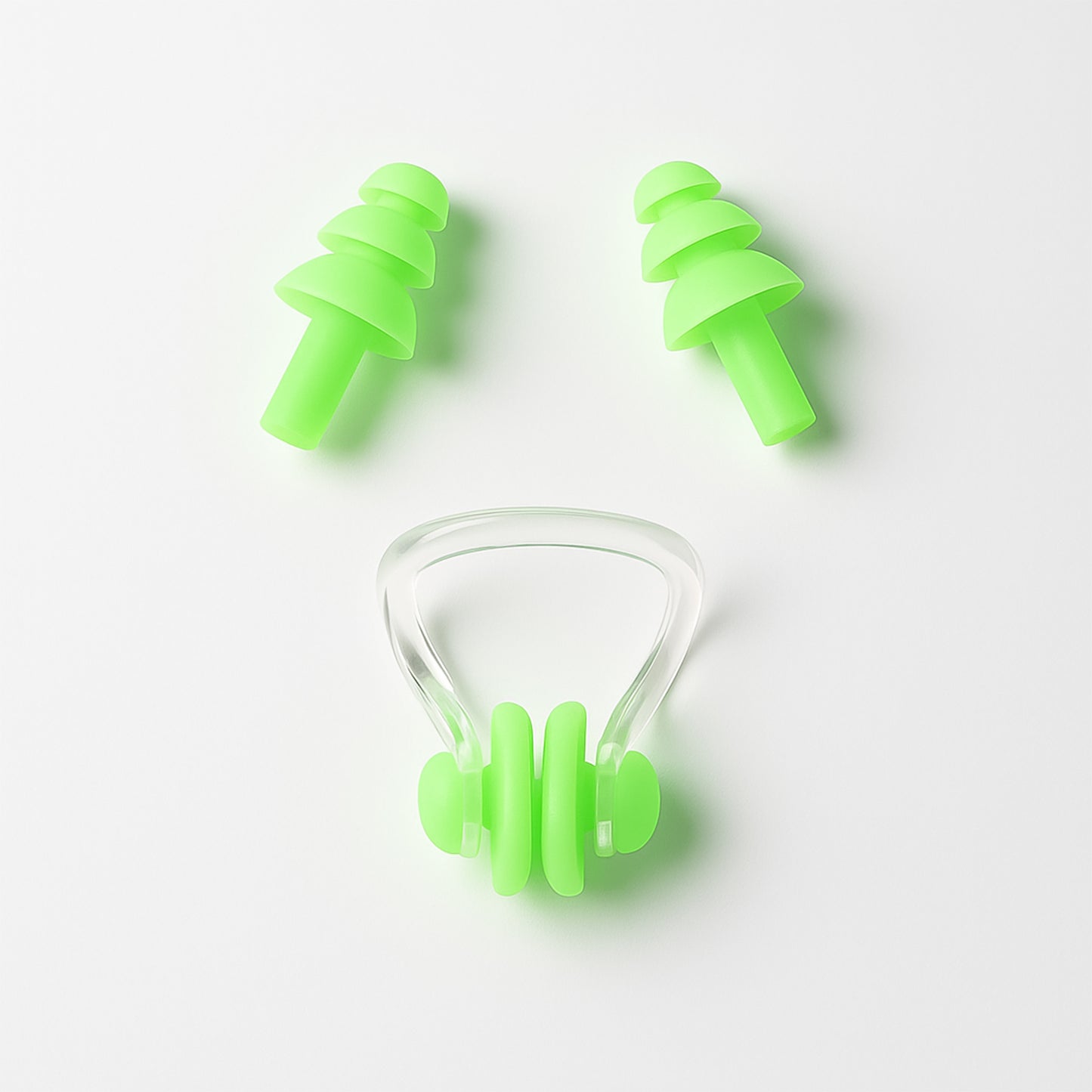Swimming Earplugs And Nose Clip Set (3 Pc) - Happy Price - Image 4