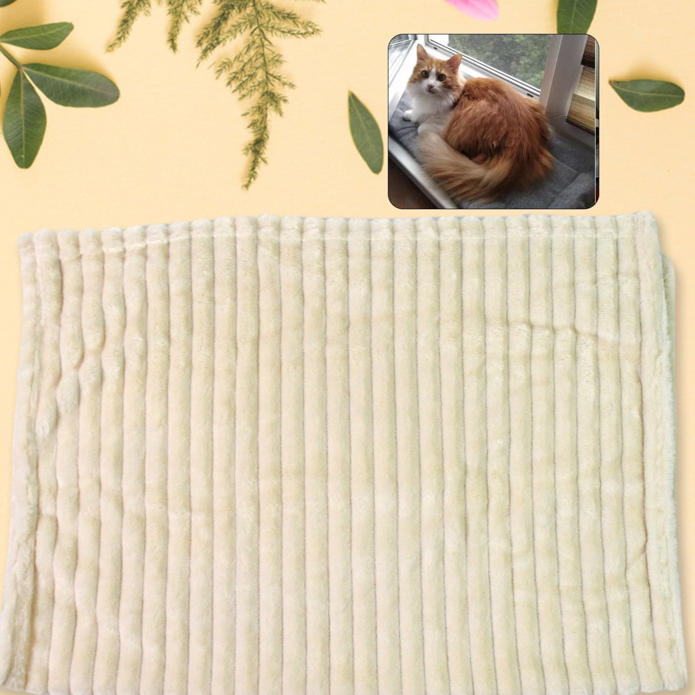 Pet Soft Cat Dog Blanket  Towel Soft Warm Sleep Mat (7050 Cm  1 Pc  Mix Color  Design) - Happy Price - Image 1