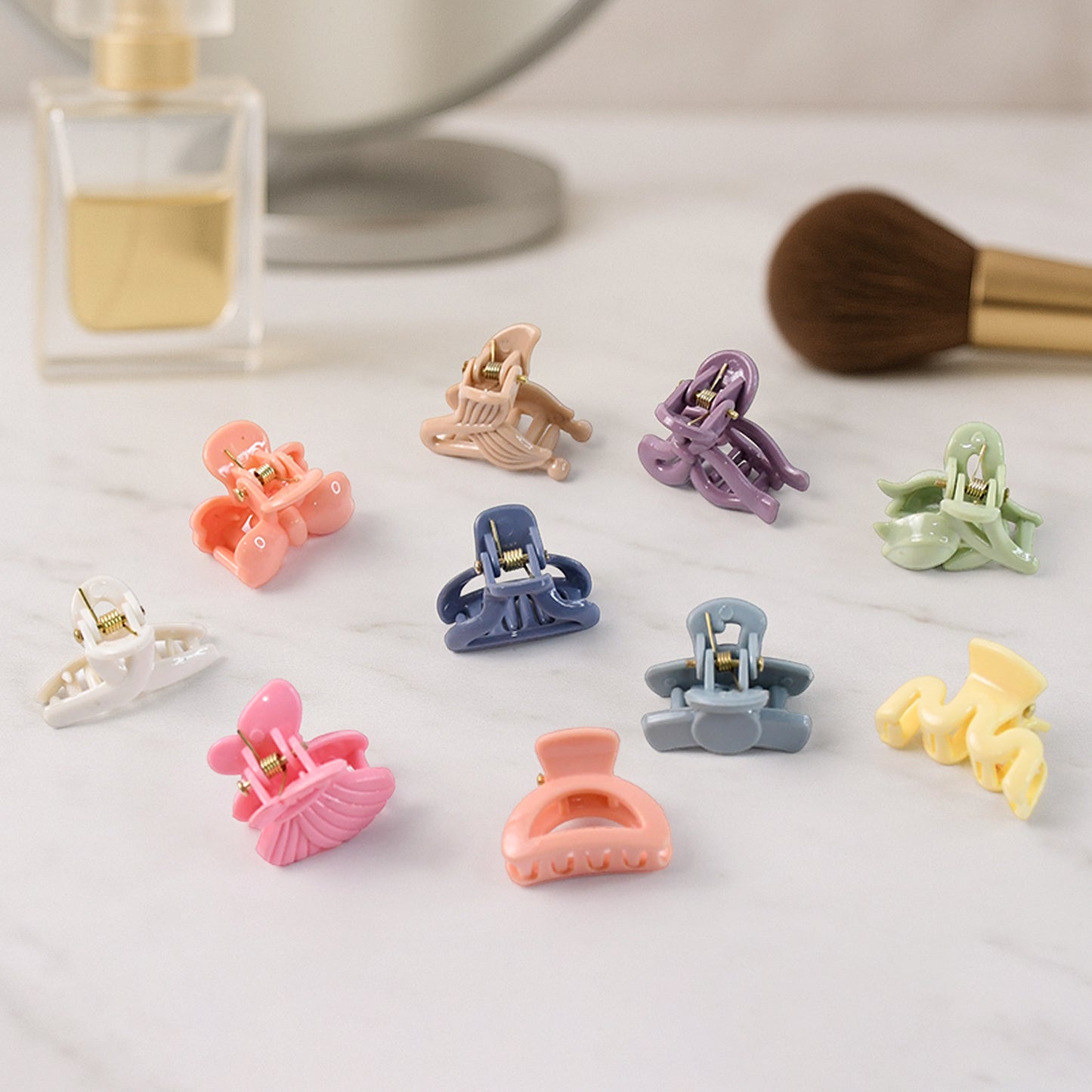 Hair Clips For Girls Kids Hair Accessories (6 Pcs Set) - Happy Price - Image 3