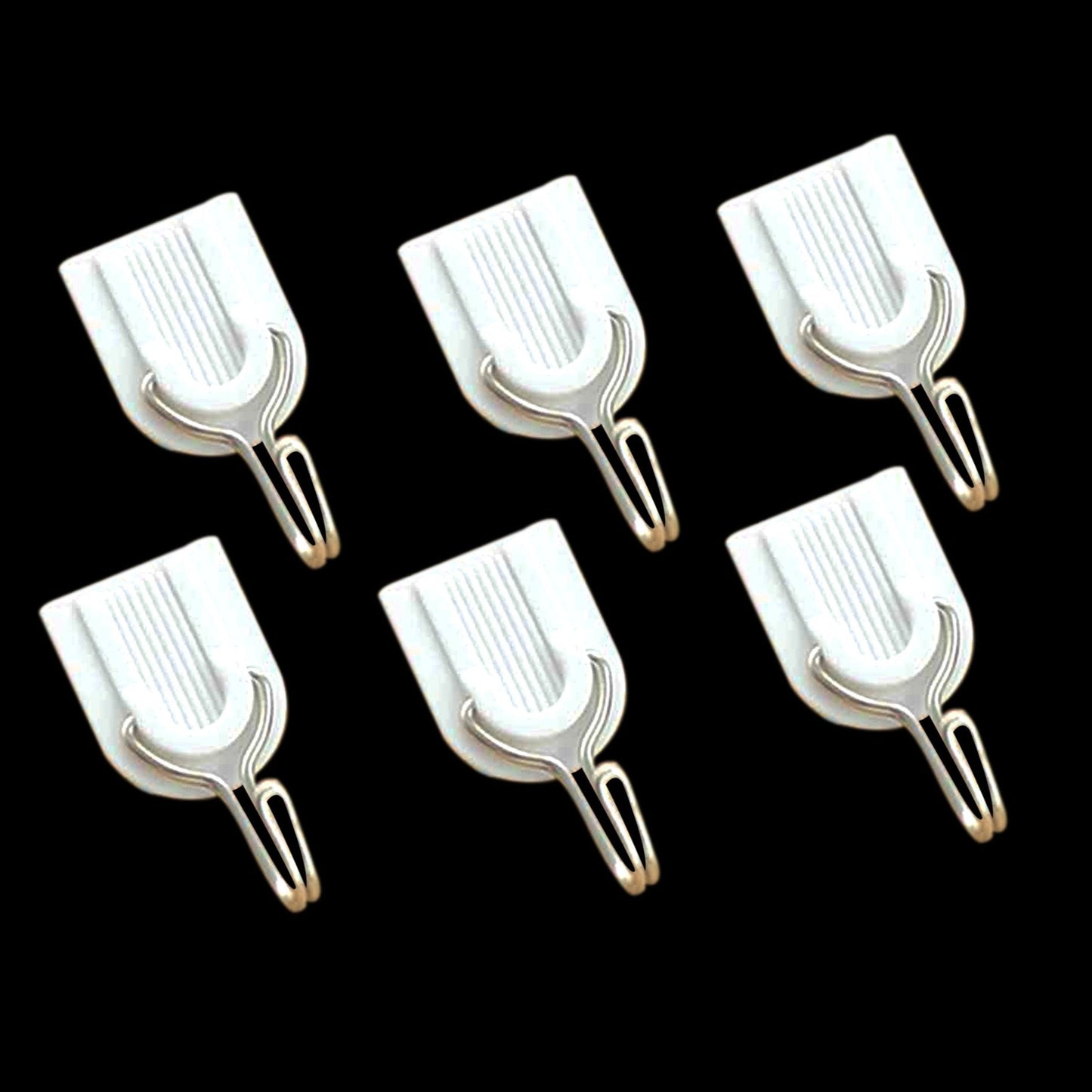 Adhesive Sticker Abs Plastic Hook Towel Hanger For Kitchenbathroom - Happy Price - Image 1