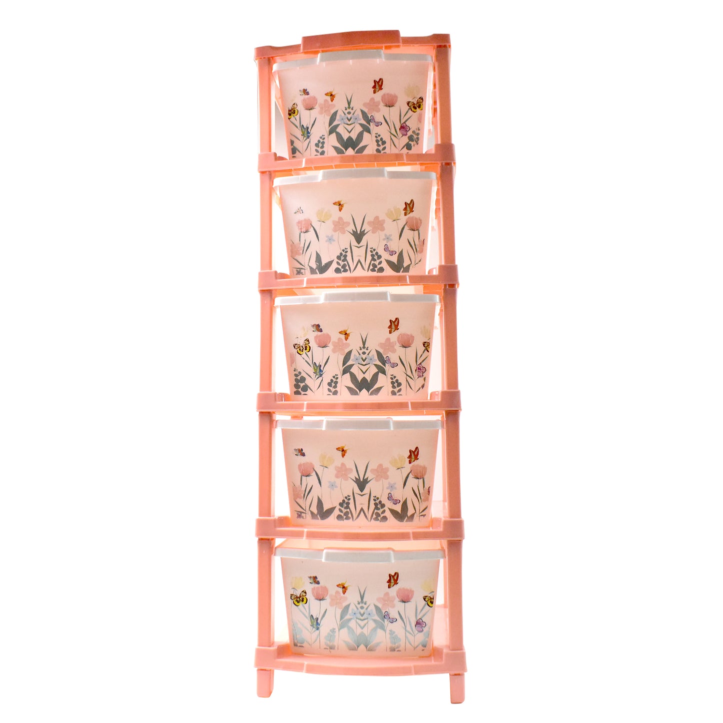 Plastic Smart Wonder Drawer Home Storage  Organization (5 Layer  1 Pc) - Happy Price - Image 4