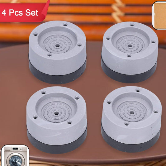 Round Washing Machine Support Pad (4 Pcs Set) - Happy Price - Image 1