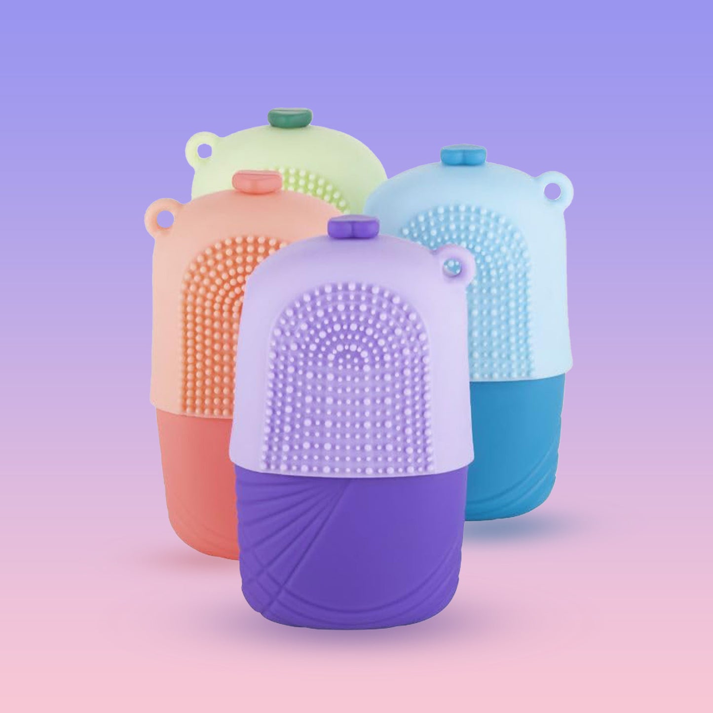 Ice Roller  Scrubber For Face  Face Massager  Reusable Silicone Facial Ice Roller For Glowing  Tighten Skin (1 Pc) - Happy Price - Image 3