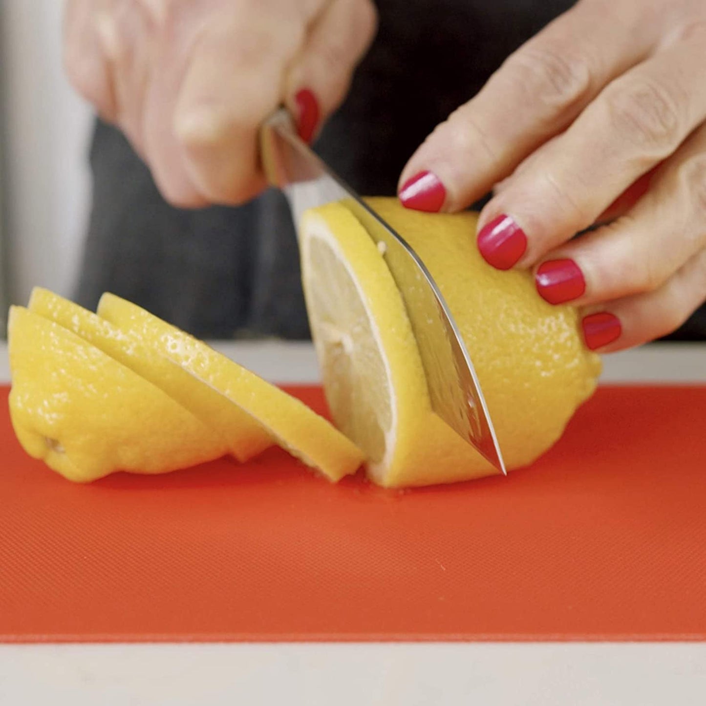 Chopping Board With Knife Set (Pack Of 5) - Happy Price - Image 3