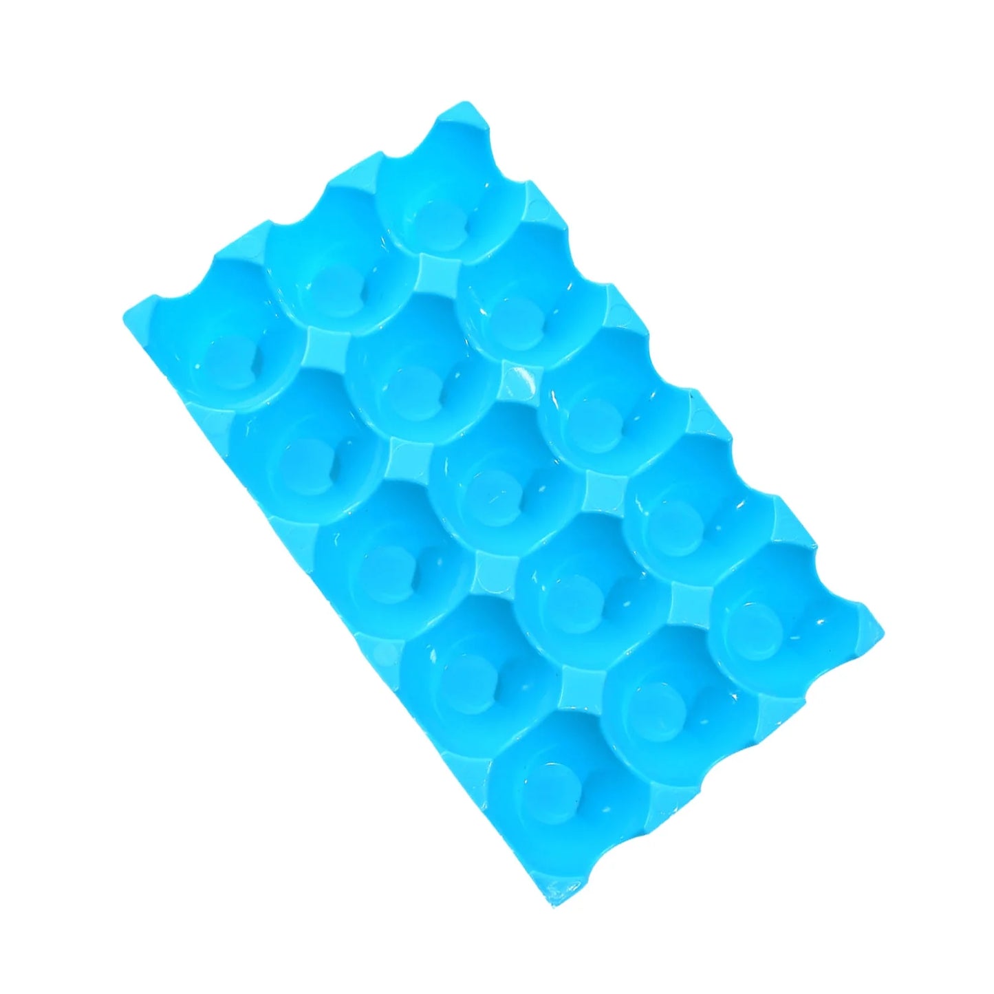 15 Cavity Plastic Egg Tray Egg Trays For Storage With 15 Eggs Holder (4 Pc Set) - Happy Price - Image 4
