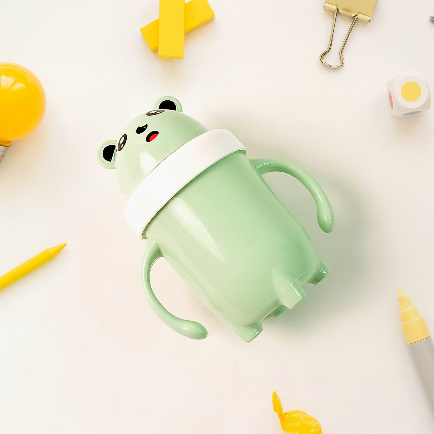 Apex Sipper Baby Cup Training Cup With Handles  Spill Proof  Leak Proof (300 Ml Approx) - Happy Price - Image 3