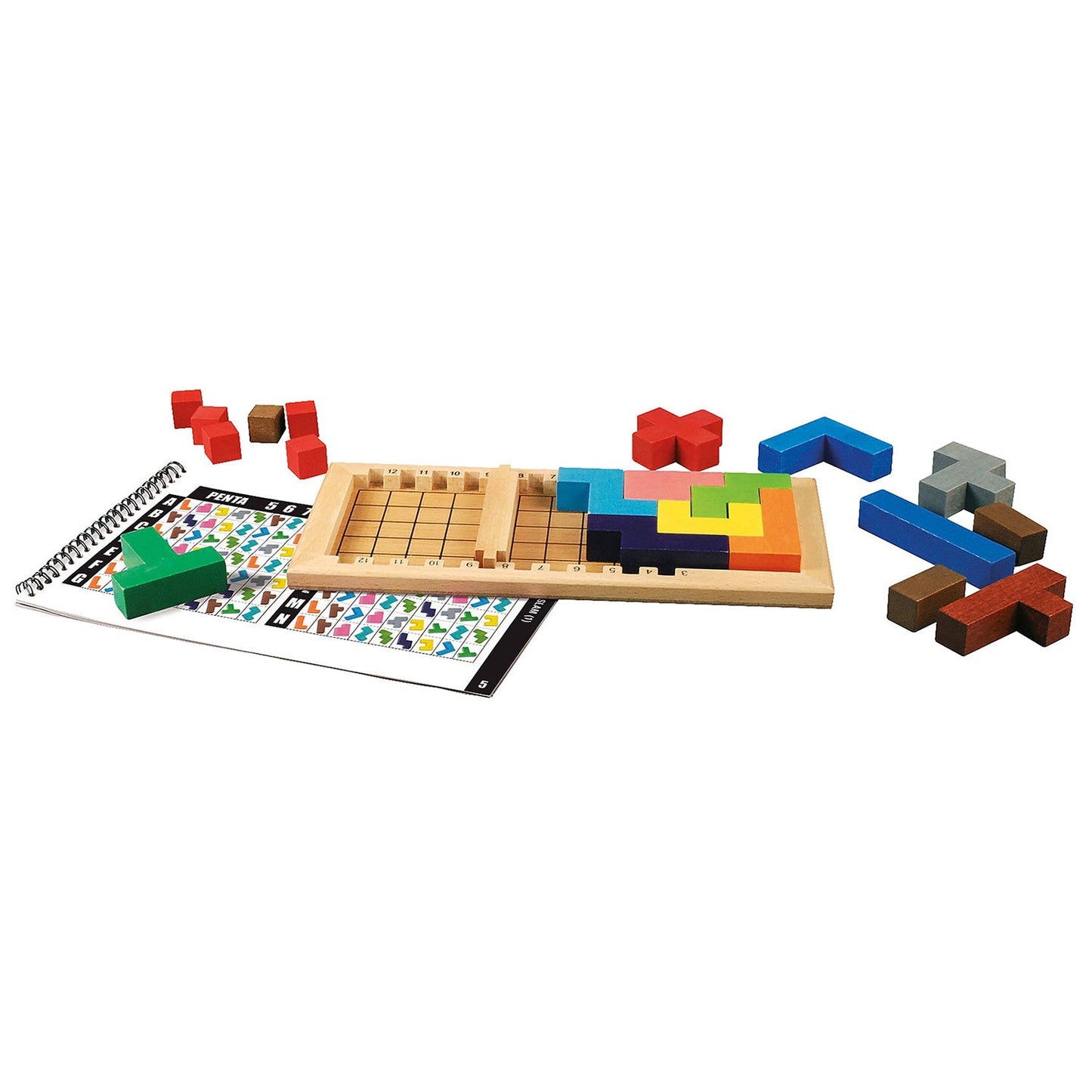 At50 Wooden Mind Game And Game For Kids And Babies For Playing And Enjoying Purposes. - Happy Price - Image 3