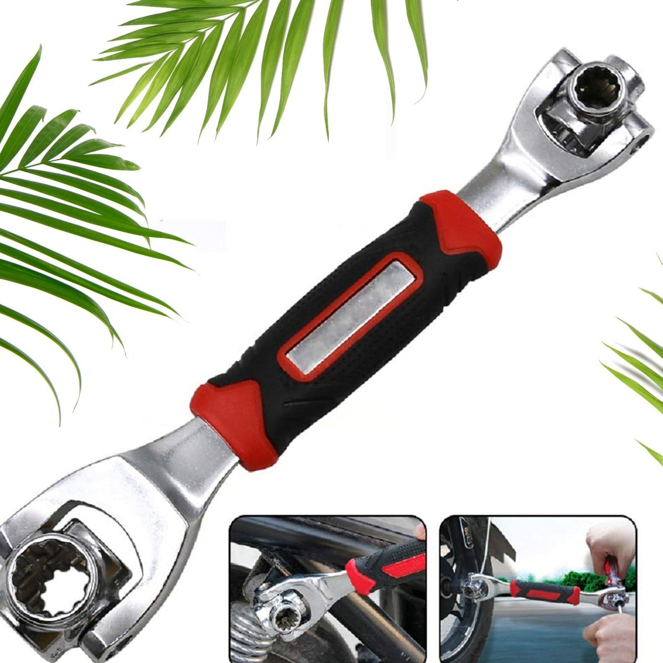 48-in-1 Universal Swivel Head Multi Wrench Tool for Home and Auto Repair - Happy Price - Image 1