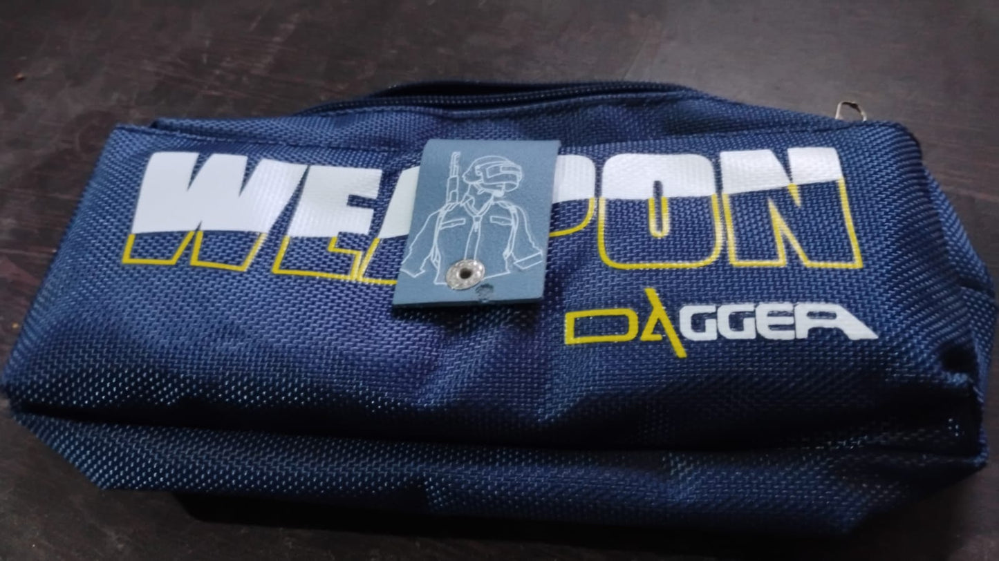 Pencil Pouch With Zipper 1 Pc  2 Compartment) - Happy Price - Image 7