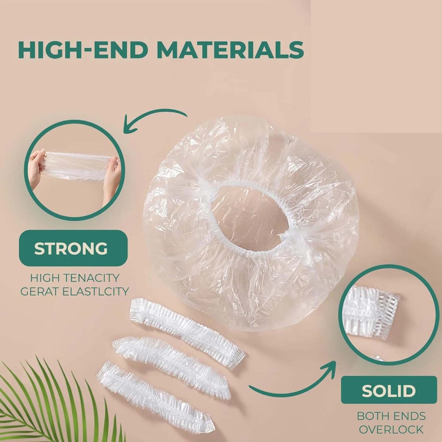5 Pc Disposable Men's Shower Cap for Hair Protection - Happy Price - Image 5