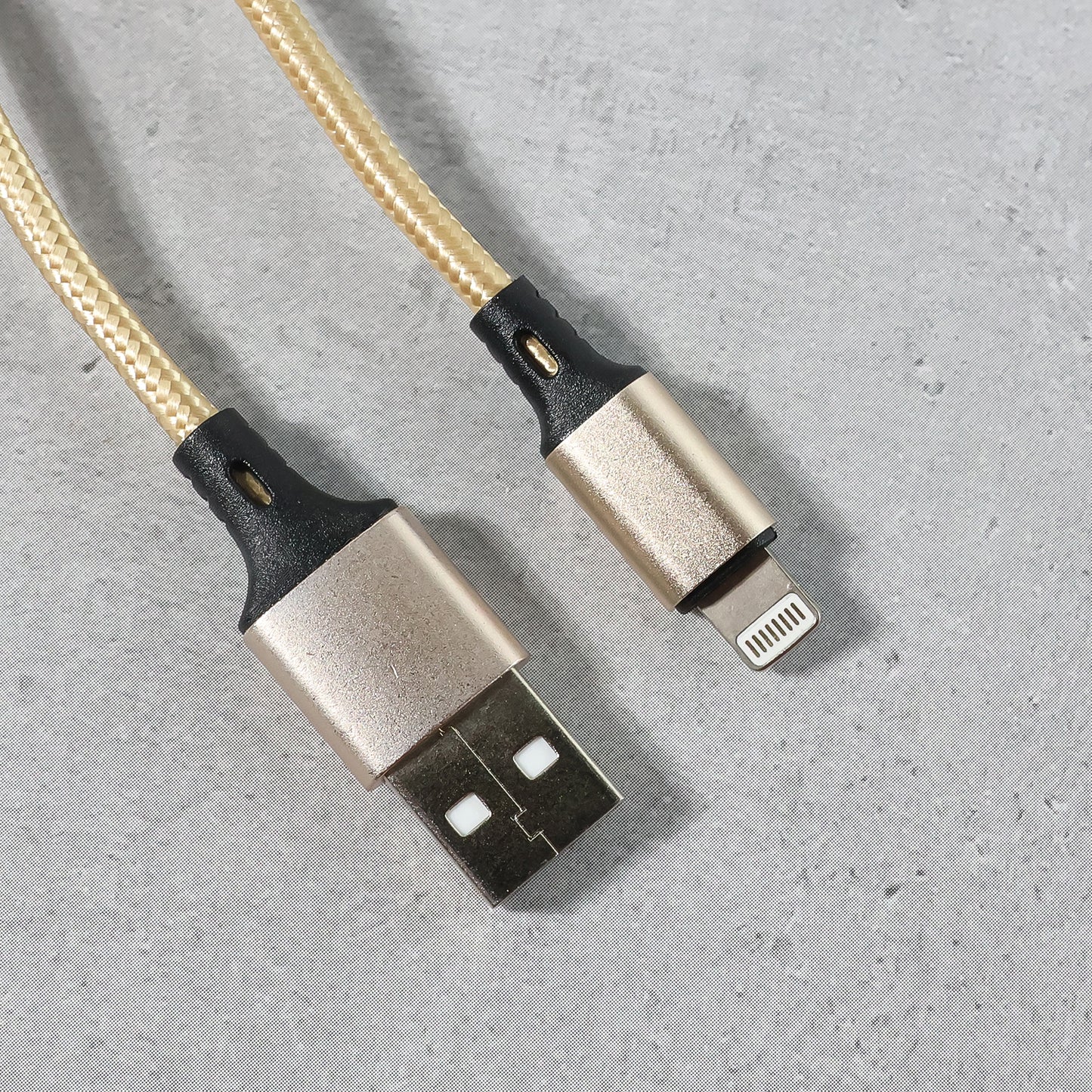 1 Meter Braided Lightning Cable for iPhone Charging - Happy Price - Image 4