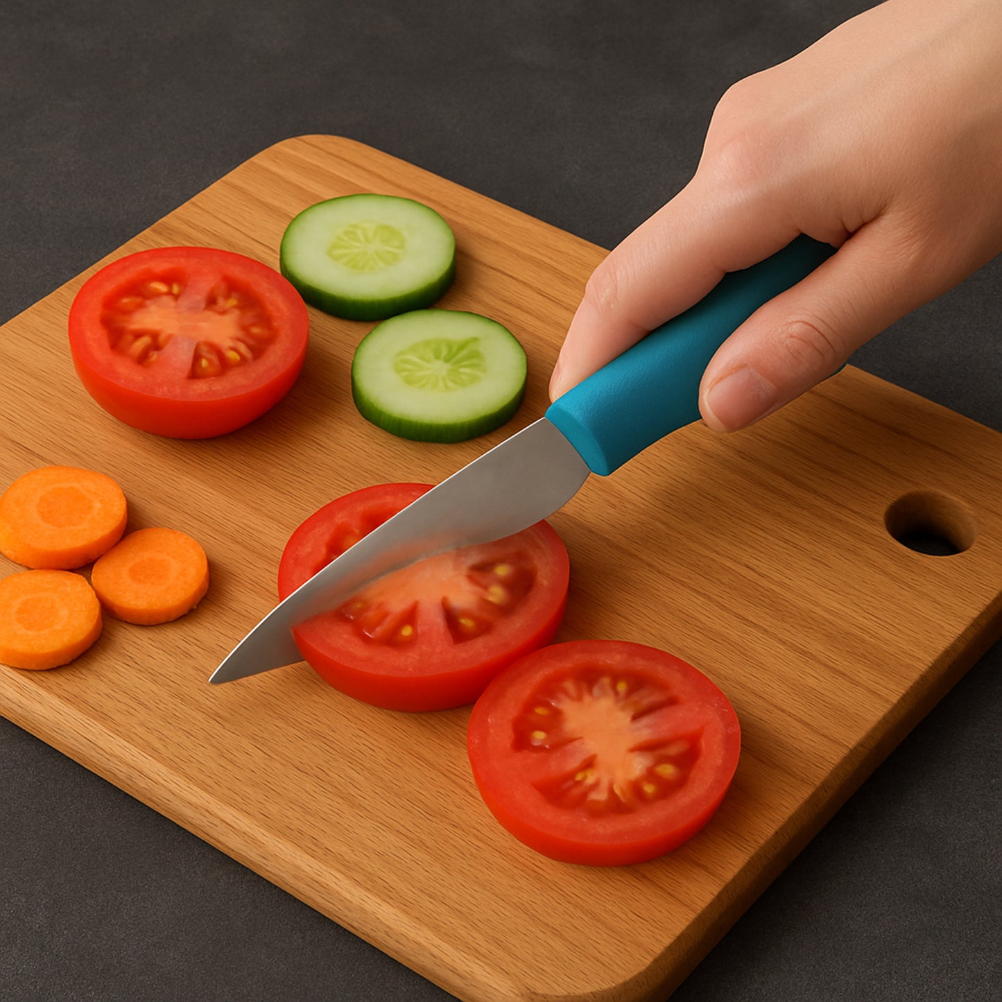 Premium Stainless Steel Kitchen Utility Knife - 1 Pc - Happy Price - Image 4