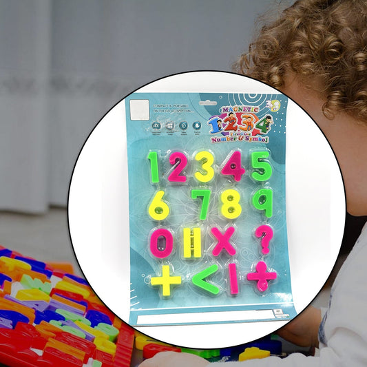 At42 Magnetic Number Symbol Baby Toy And Game For Kids And Babies For Playing And Enjoying Purposes. - Happy Price - Image 1