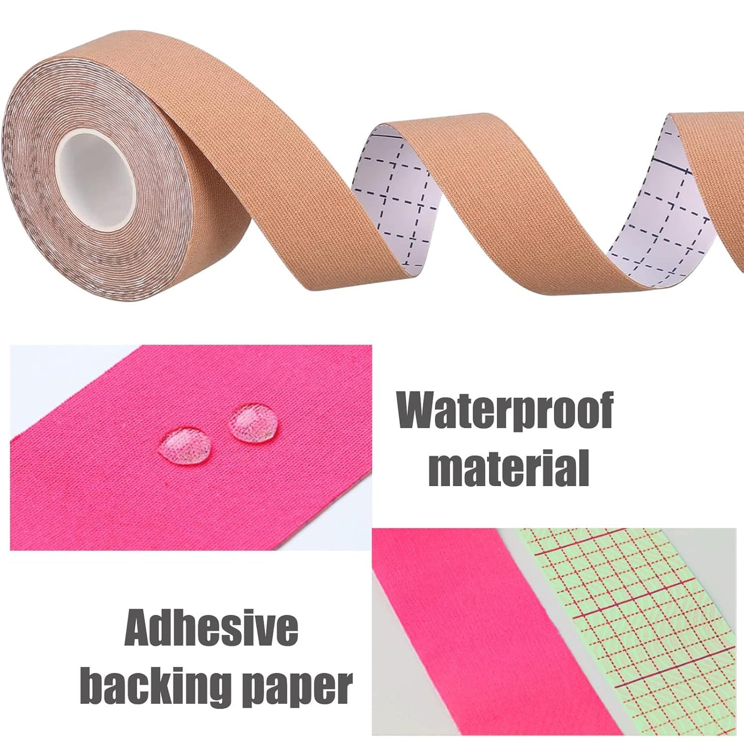 Face Lifting Tape Myofascial Face Tightening Tape 2.5 Cm X 5 M Approx (1 Pc) - Happy Price - Image 6