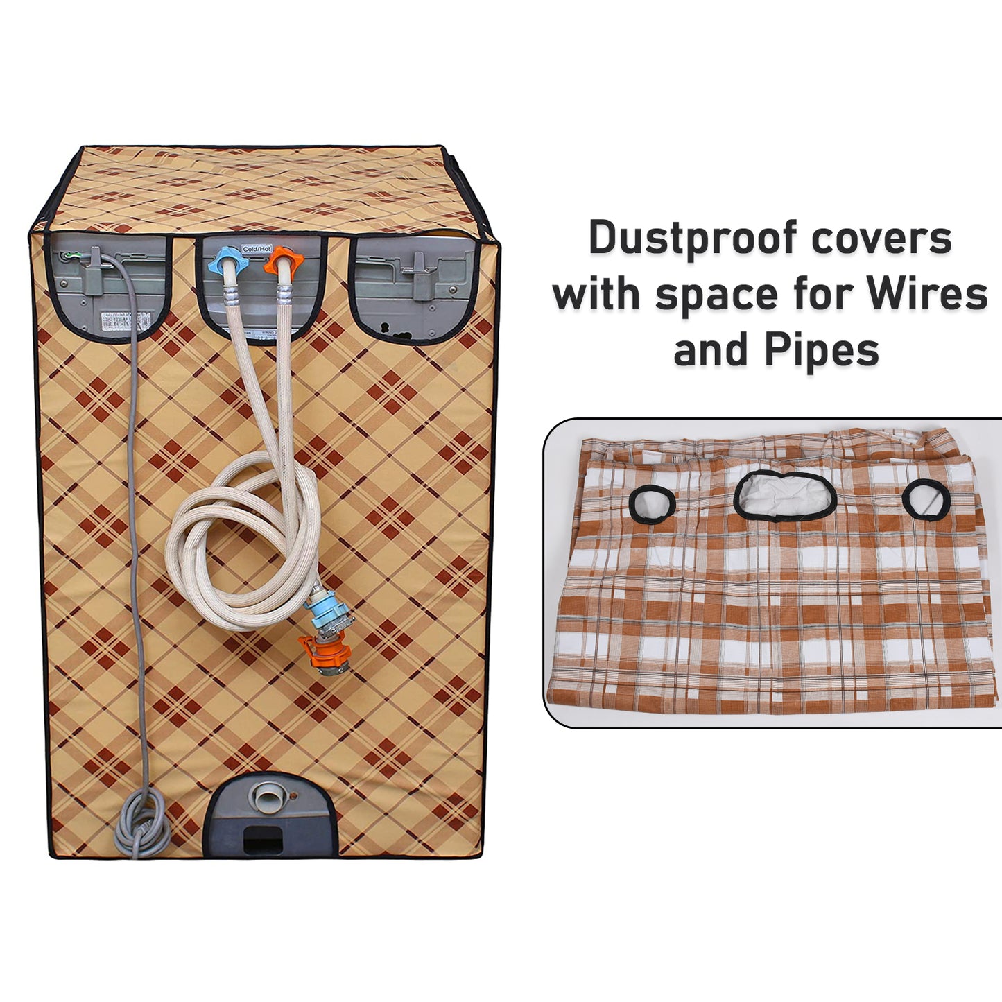 Water-Resistant Top-Load Washing Machine Cover (1 Pc) - Happy Price - Image 3