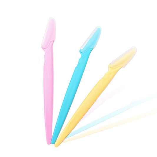 Eyebrow Painless Facial Hair Remover Razor For Face Women And Men (3 Pack) - Happy Price - Image 1