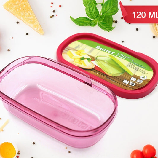 Butter Container Pp Butter Storage Box Easy To Take Portable Large Capacity For Kitchen For Home For Cheese For Butter (120 Ml) - Happy Price - Image 1