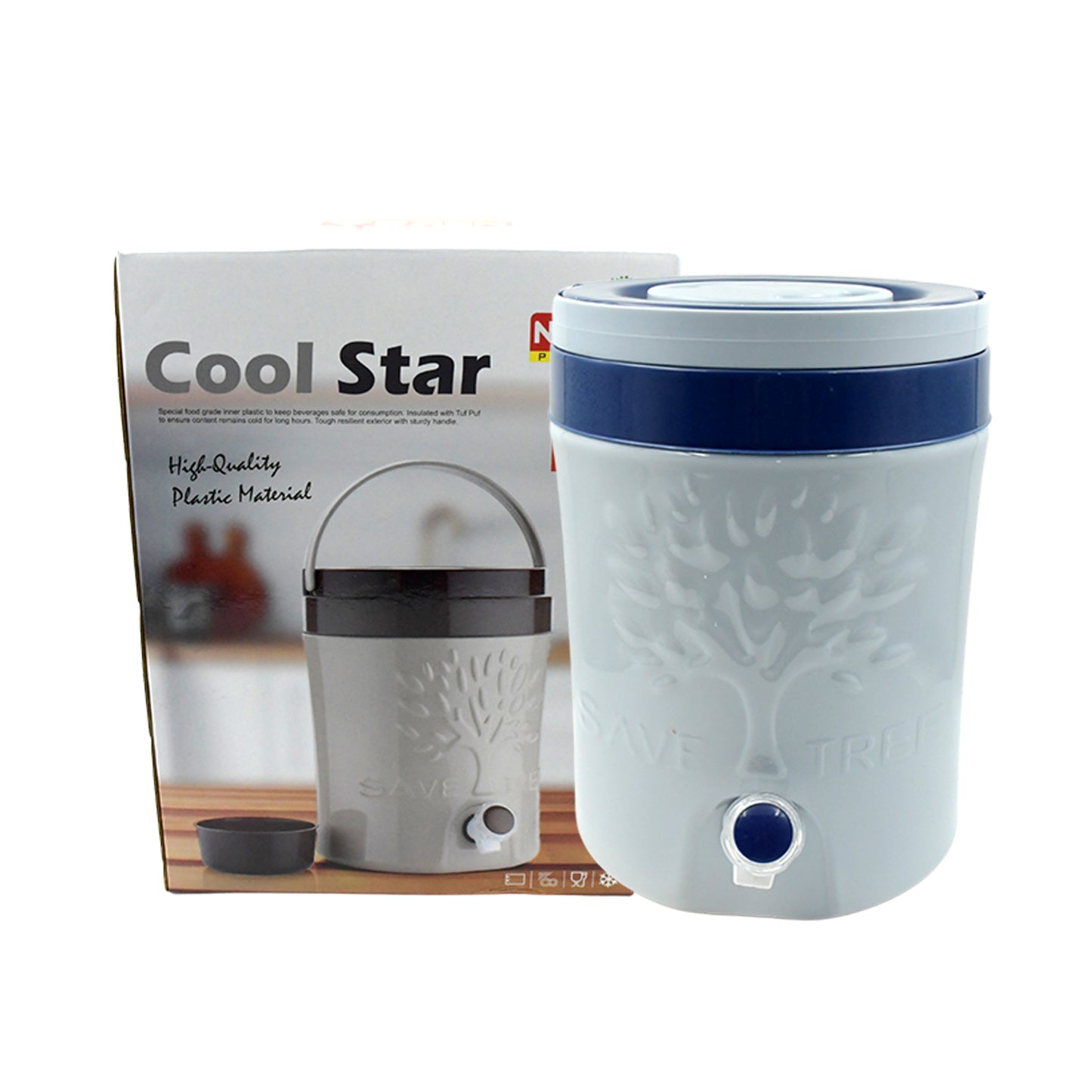 Insulated Plastic Water Rover Jug With A Sturdy Handle Water Jug Camper With Tap Plastic Insulated Water Water Storage Cool Water Storage For Home  Travelling (2500ml 7500ml 12000ml) - Happy Price - Image 6