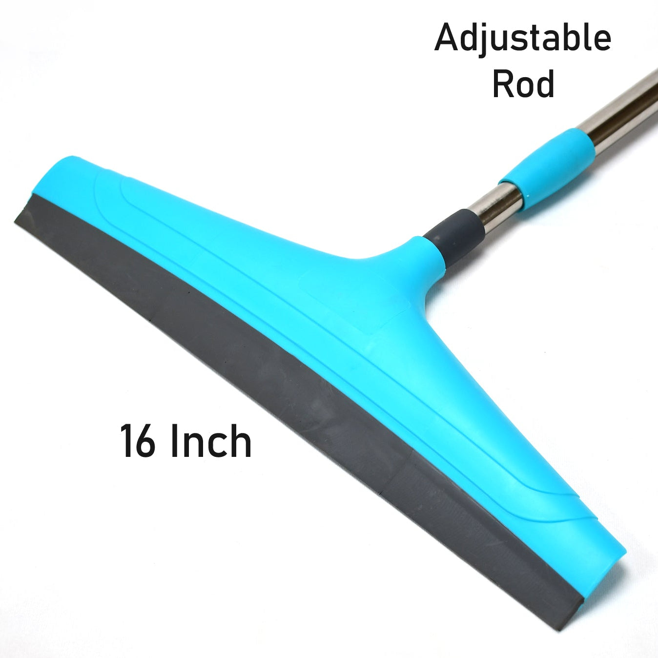 Adjustable Stainless Steel Floor Wiper with Telescopic Handle - Happy Price - Image 1
