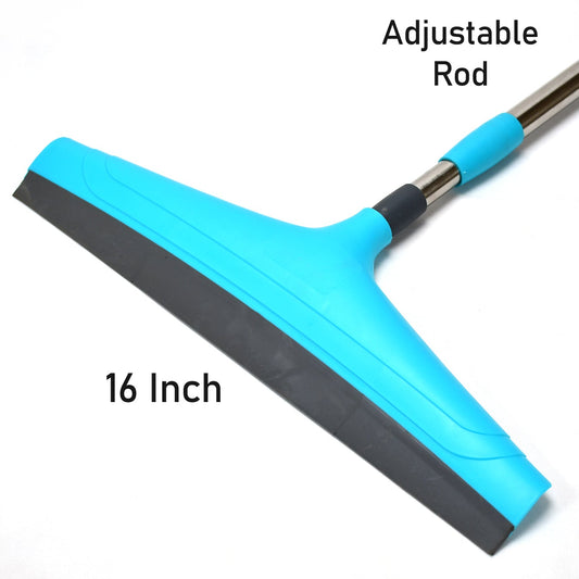 Adjustable Stainless Steel Floor Wiper with Telescopic Handle - Happy Price - Image 1