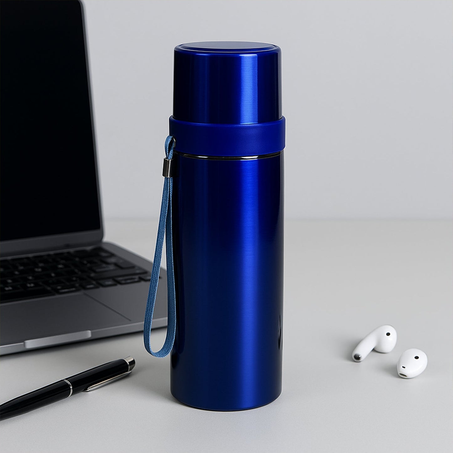 Stainless Steel Water Bottle - 1 Piece - Happy Price - Image 1