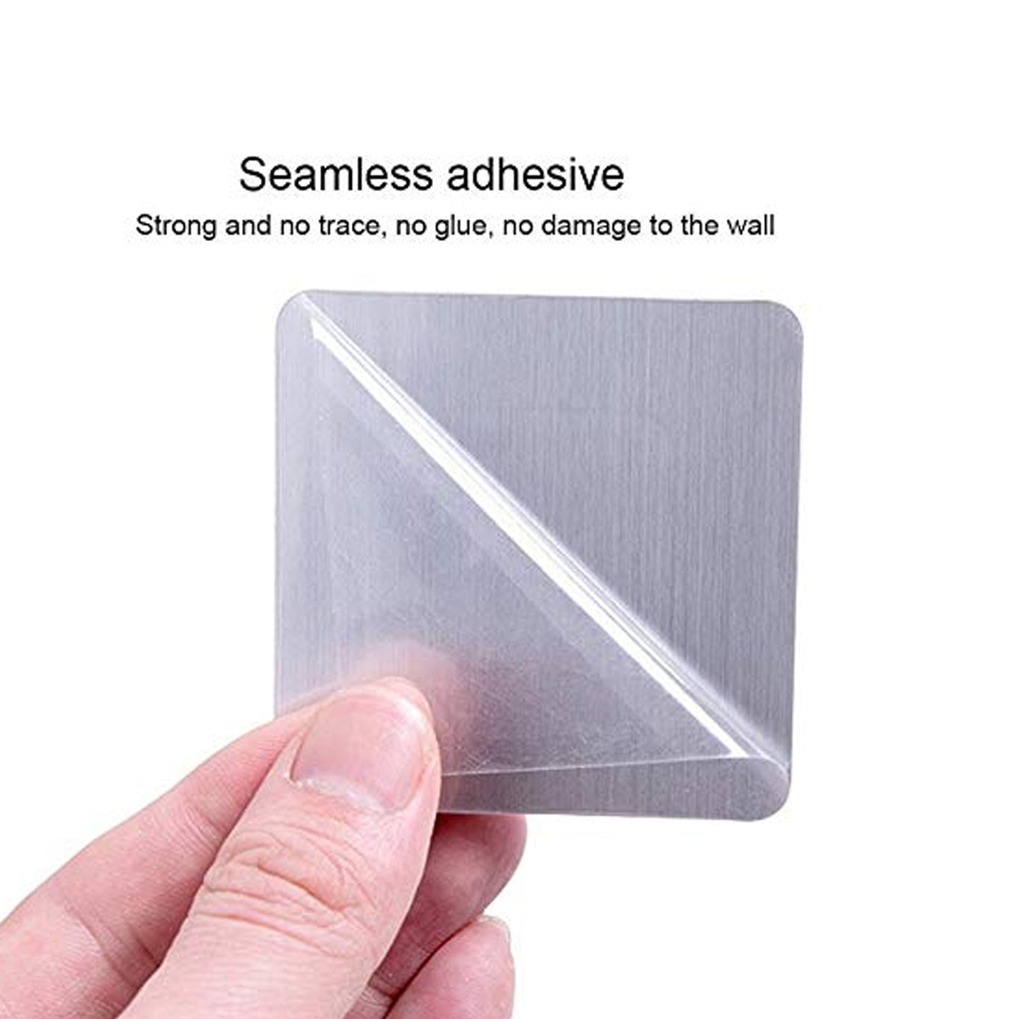 Wall Mounted Self Sticky Hooks For Body Wash Shampoo Bottle Wall Storage Strong Adhesive Hook Power Plug Socket Hanger Holder Multi Color (1pc) - Happy Price - Image 4