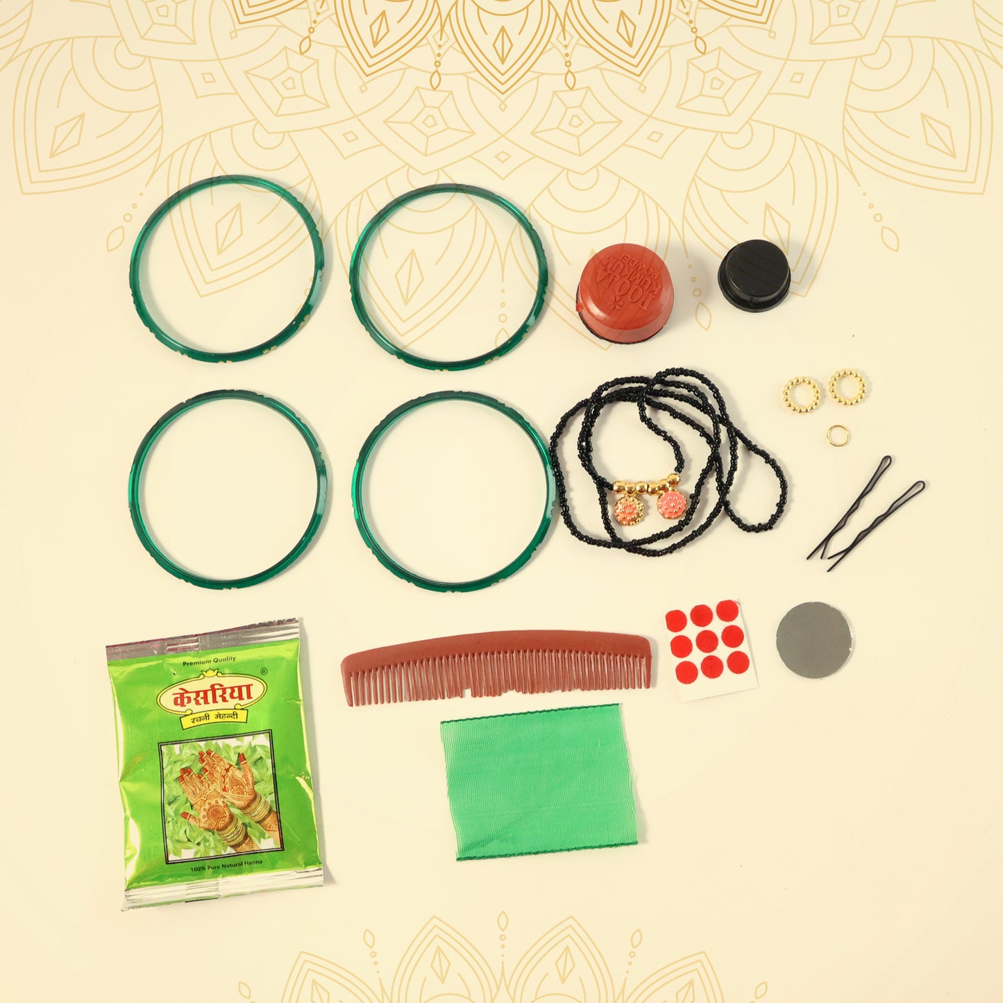 Mataji Shringar Box Complete Puja & Decoration Kit - 1 Set - Happy Price - Image 3