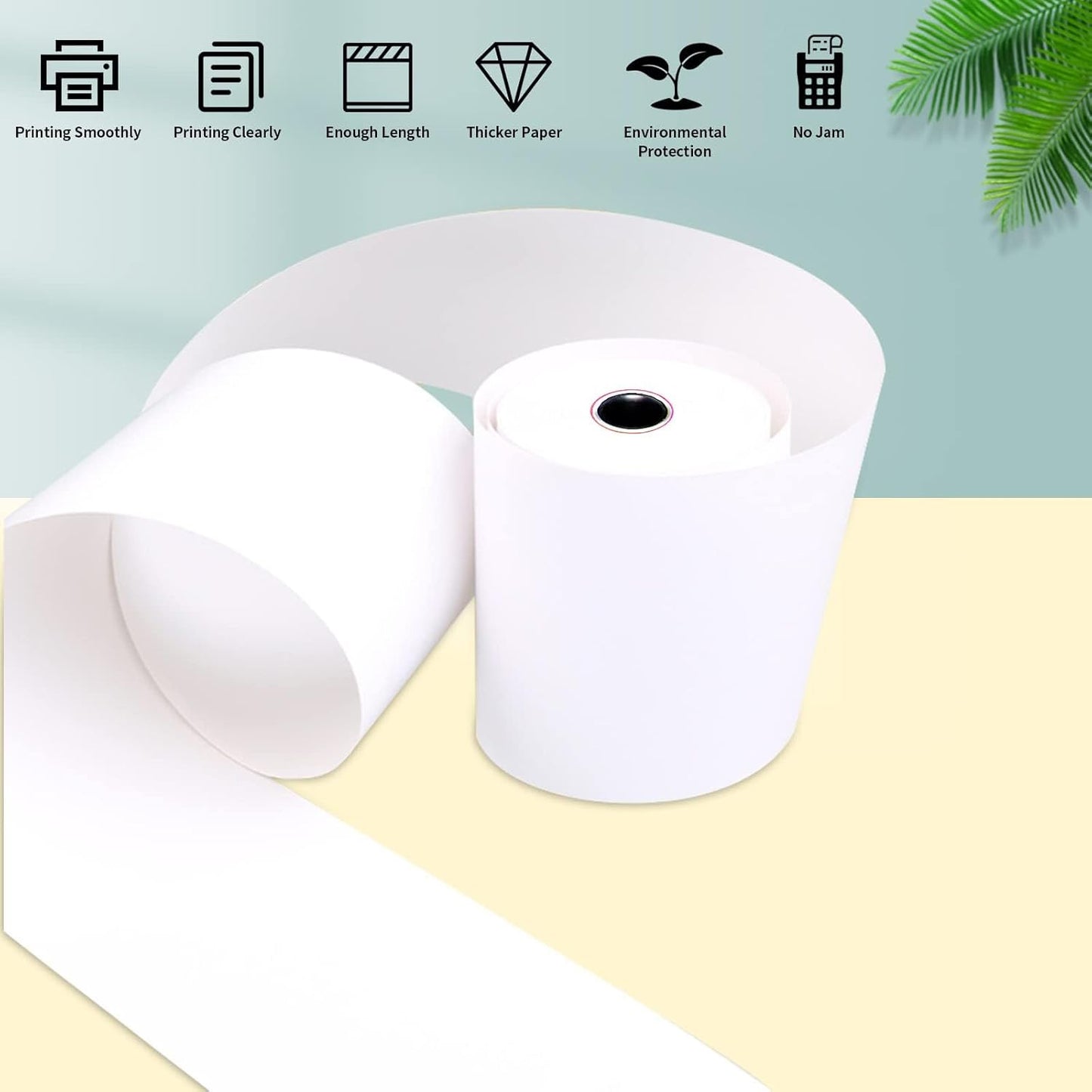 Direct Thermal Label Roll for Barcode & Shipping - 78 x 60 mm - Happy Price - Image 7