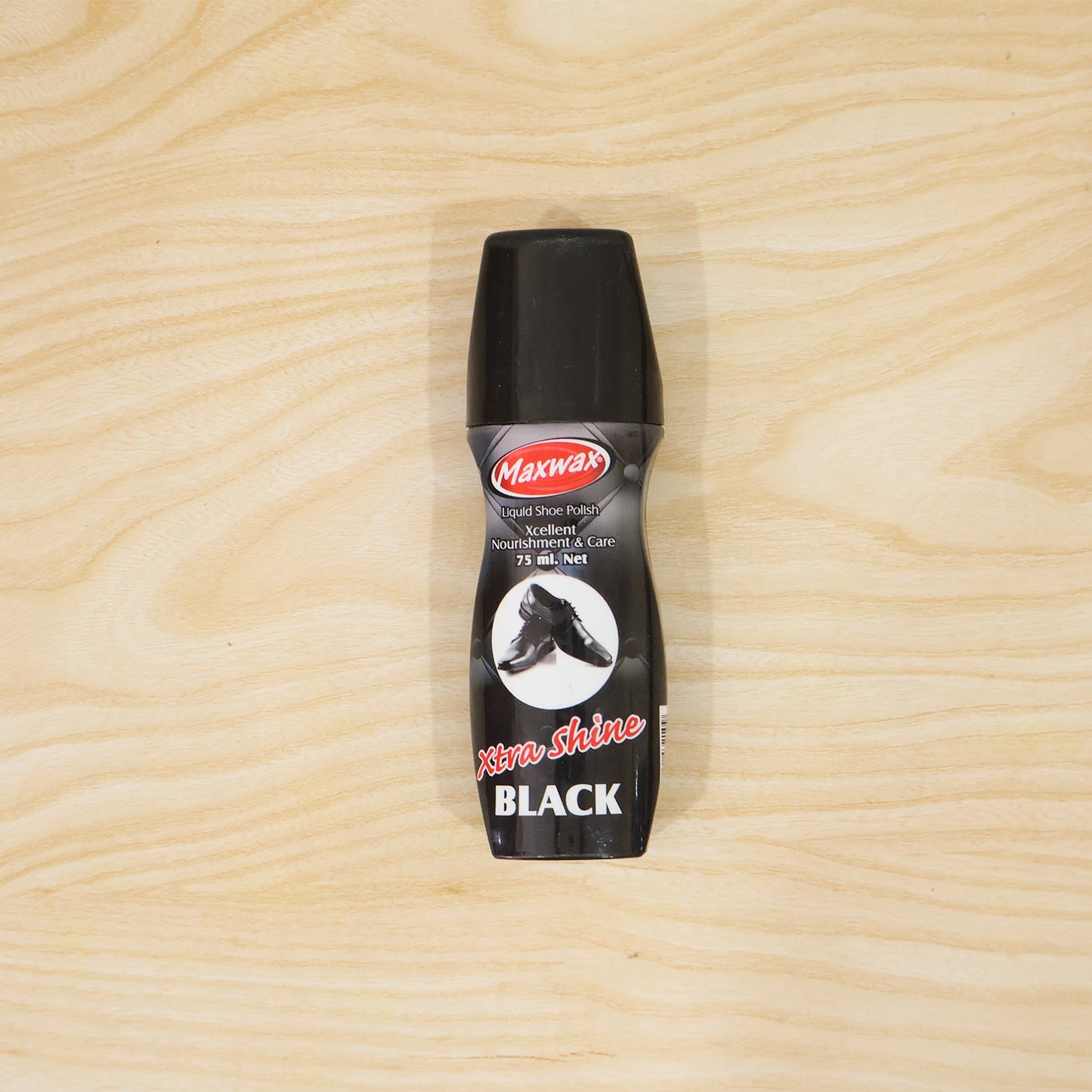 Maxwax Black Liquid Shoe Polish (1 Pc 75 Ml)