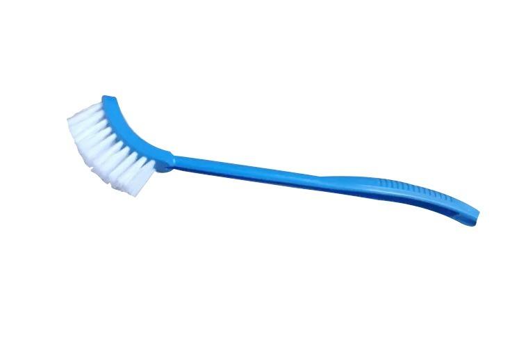 Single Sided Bristle Plastic Toilet Cleaning Brush - Happy Price - Image 1