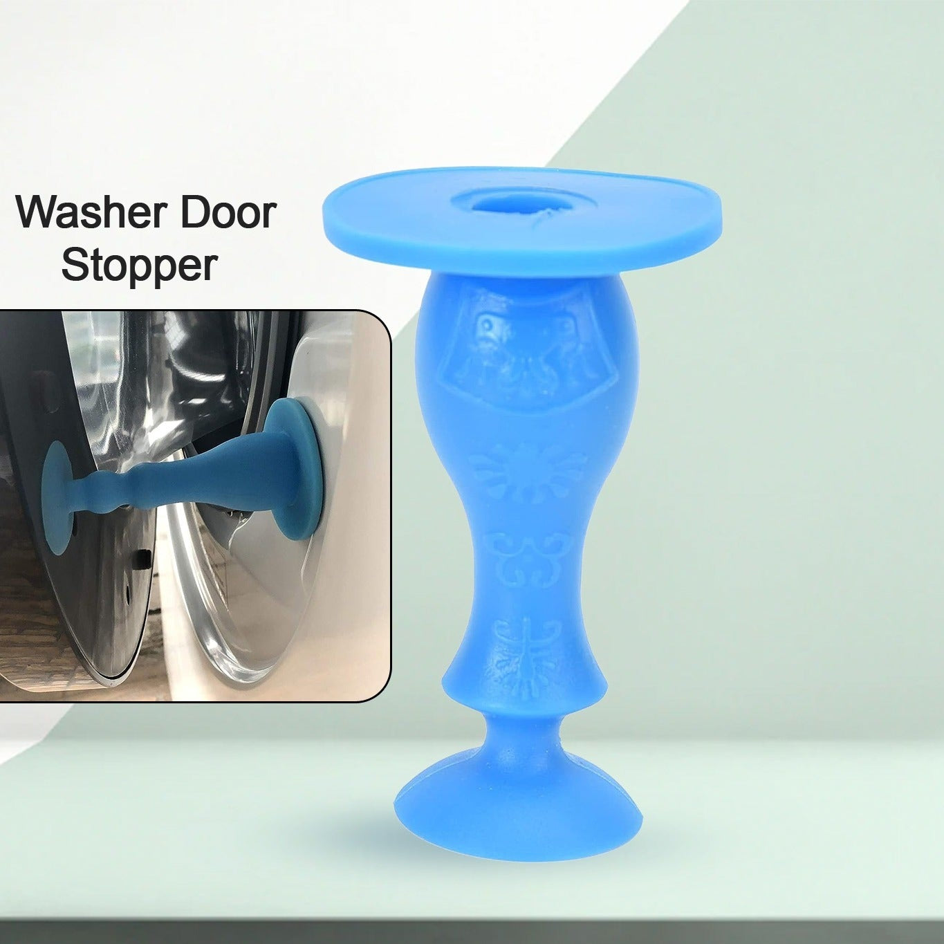 Multifunction Washer Door Stopper Rubber Front Load Washing Machine Door Holder Prop For Family Use Washing Machine Accessory - Happy Price - Image 1