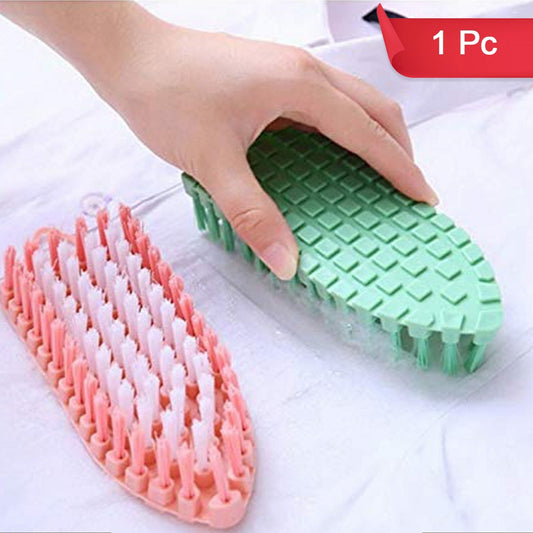 Flexible Plastic Cleaning Brush For Home Kitchen And Bathroom - Happy Price - Image 1