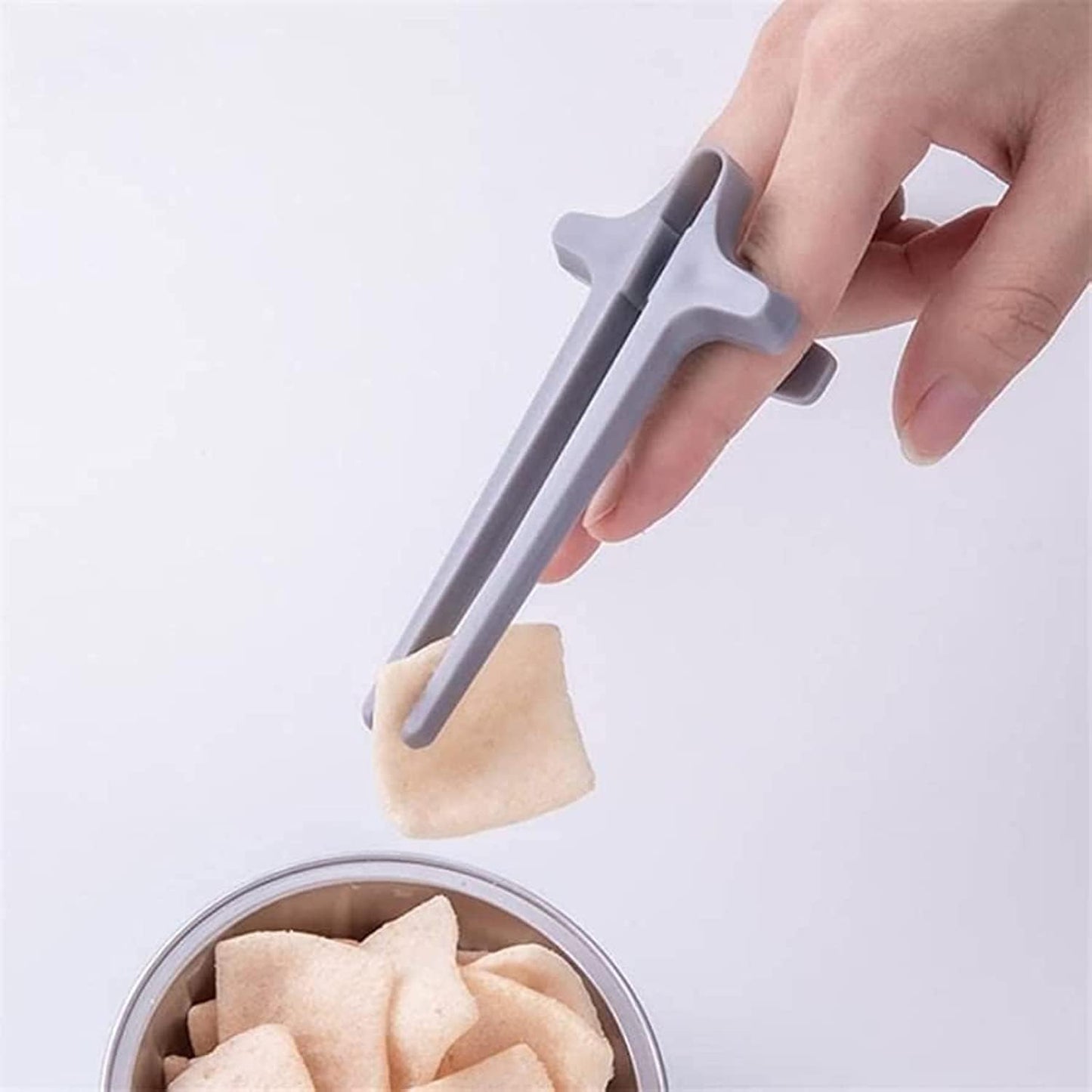 Plastic Finger Chopsticks For Gamers Snack Clips (1 Pc) - Happy Price - Image 3