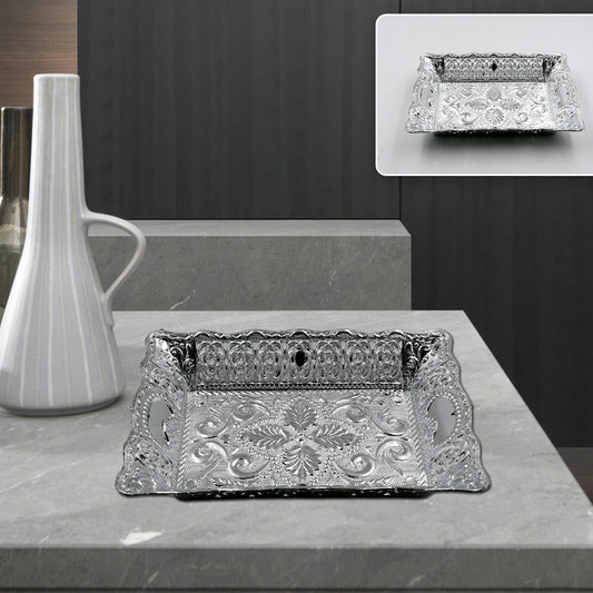 Decorative Mukhwas Serving Tray Serving Mukhwas Plate Fancy Candy Tray Dry Fruit Serving Tray - Happy Price - Image 1