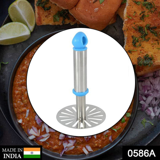 a Stainless Steel Potato Masher Paubhaji Masher - Happy Price - Image 1
