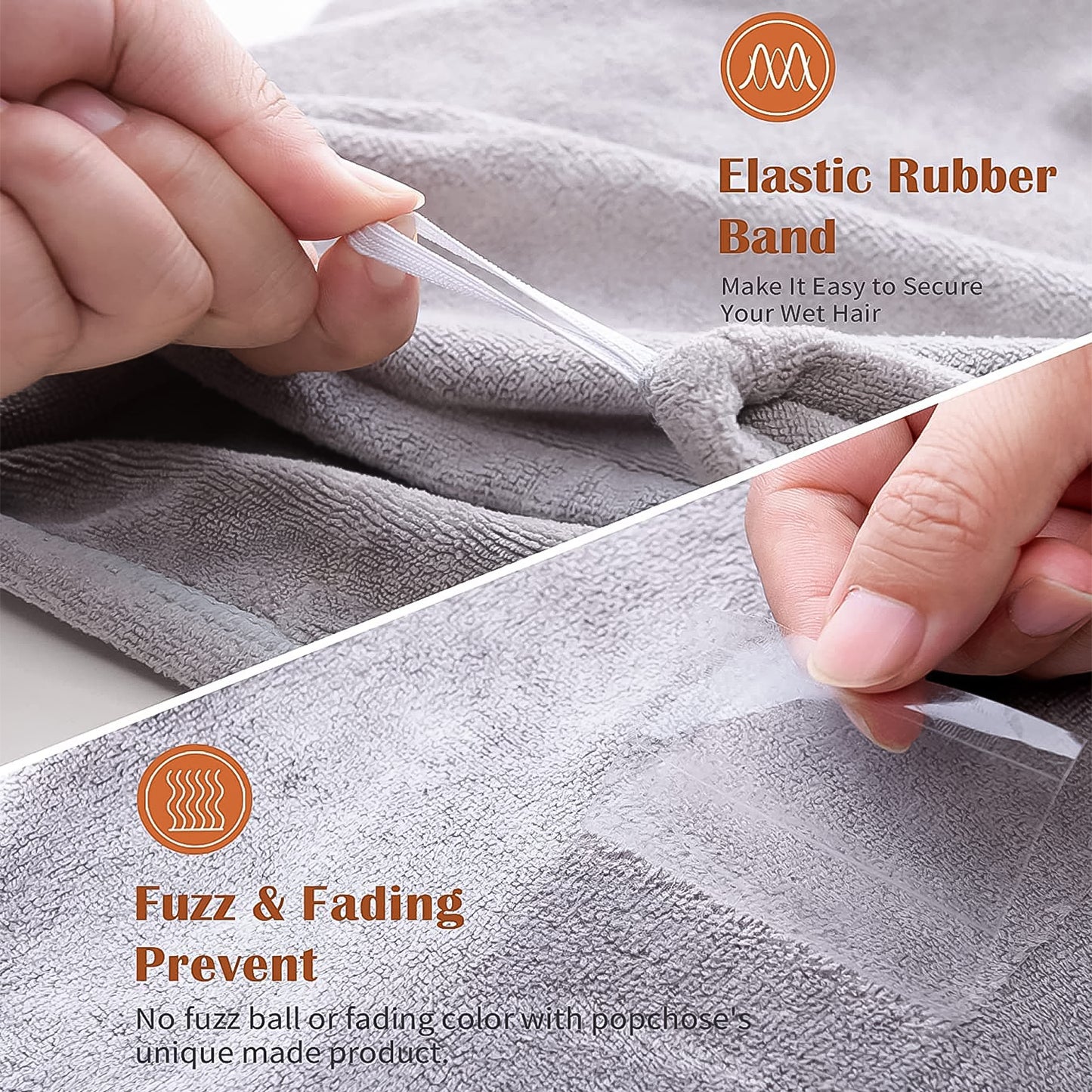 Quick Turban Hair-drying Absorbent Microfiber Toweldry Shower Caps - Happy Price - Image 4