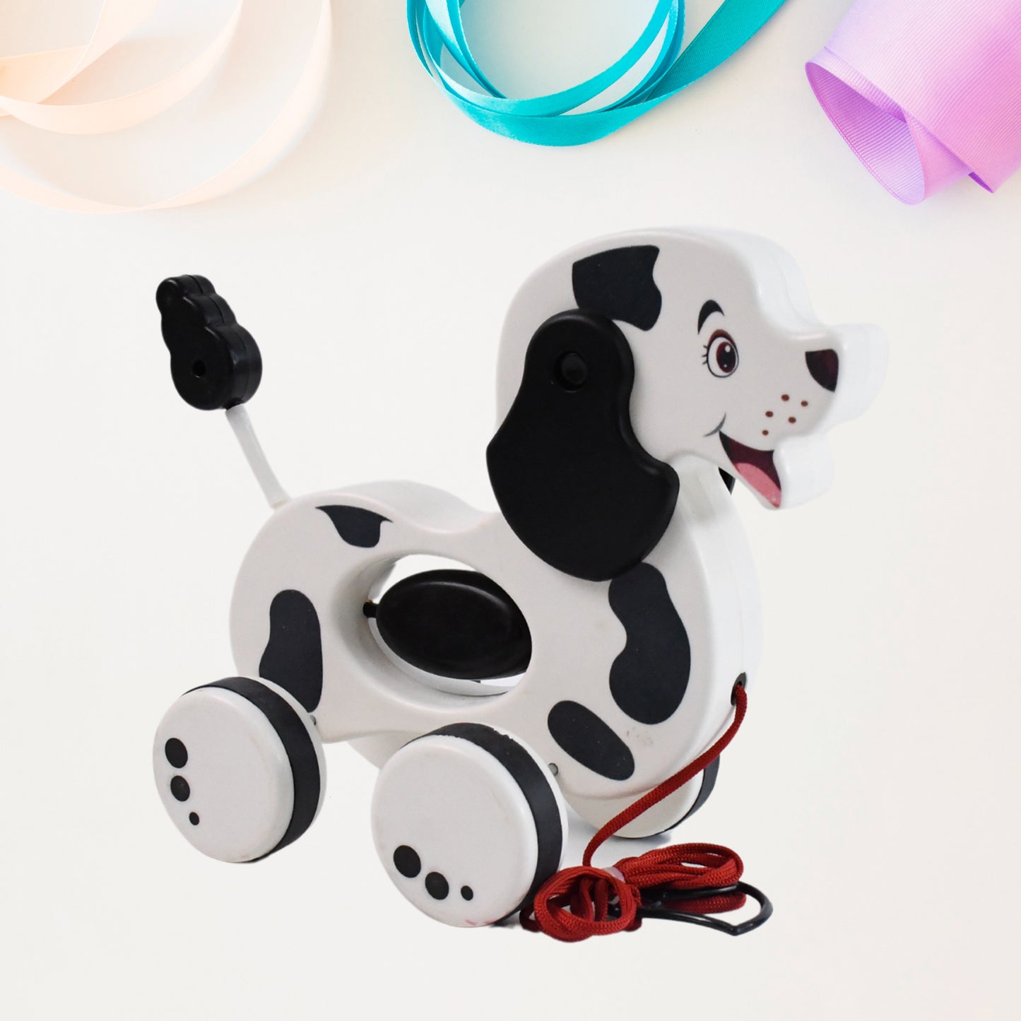 Dog Pull Along Toddler Toy With Attractive Design (1 Pc) - Happy Price - Image 2