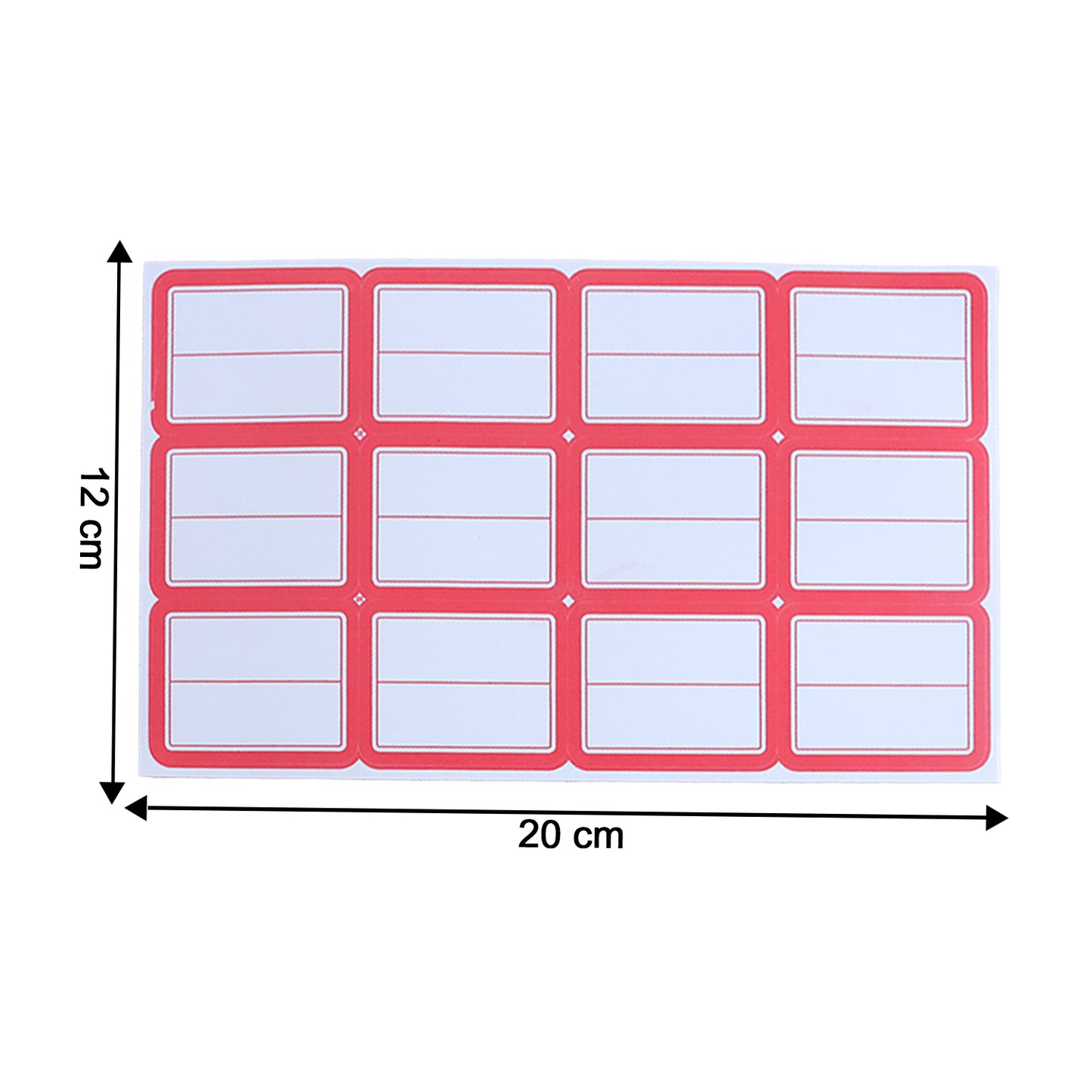 10 Sheets Self-Adhesive Rectangular Label Stickers for Organization & Shipping - Happy Price - Image 6