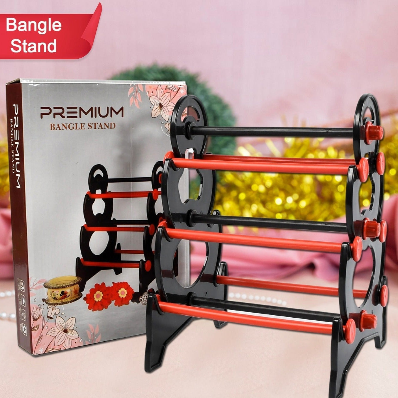 Bangle Stand 3 Step Bangle Storage Organizer Suitable For Display  Home - Happy Price - Image 1