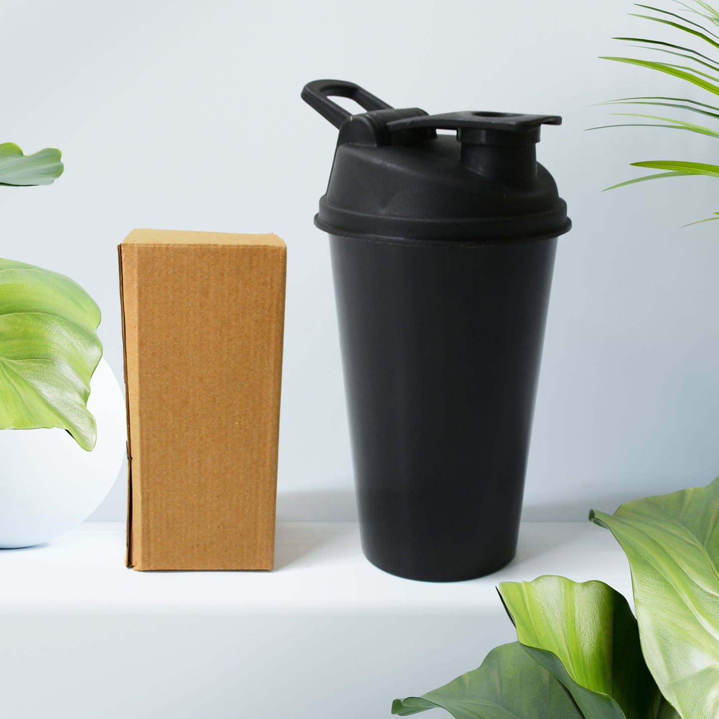 Shaker Bottle Perfect For Protein Shakes And Pre Workout Gym Water Bottle Bpa Free Leak-proof Flip Lidinsulated Bottle For Hot  Cold Drinks 1 Pc - Happy Price - Image 2