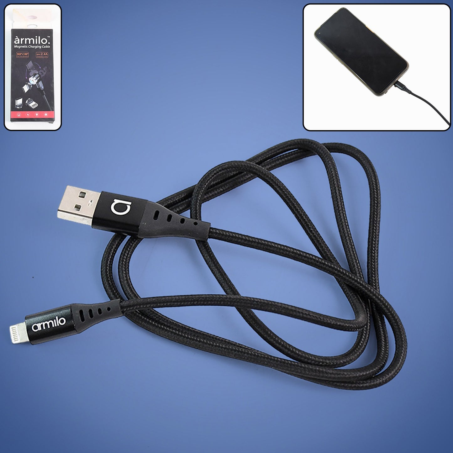 Usb Fast Charging Cable (1 Pc) - Happy Price - Image 6
