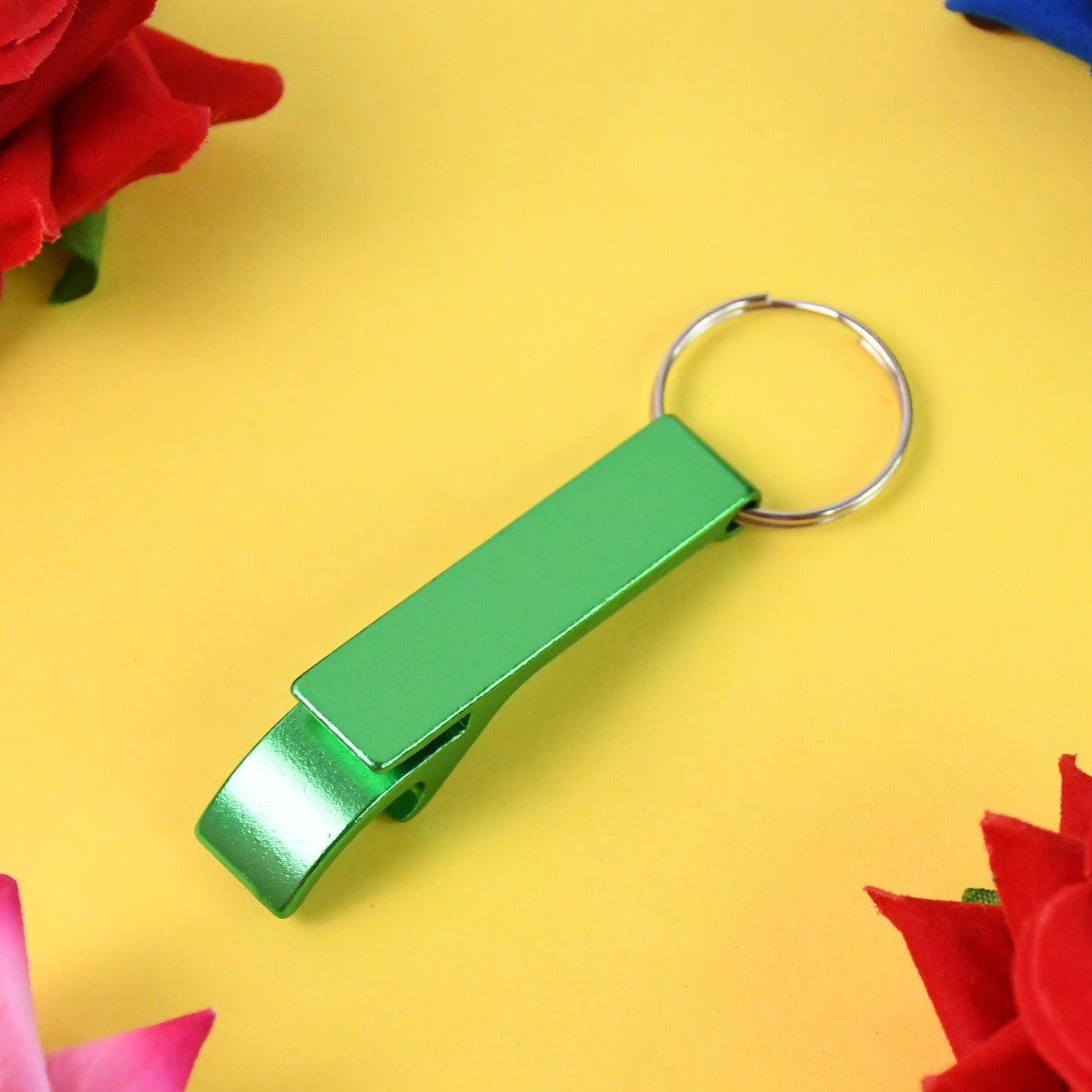 Metal Bottle Opener Keychain (1 Pc) - Happy Price - Image 1