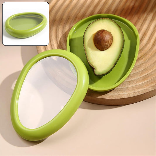 Green Oval Shape Vegetable Container Premium Fruits Saver Keeper (1 Pc) - Happy Price - Image 1