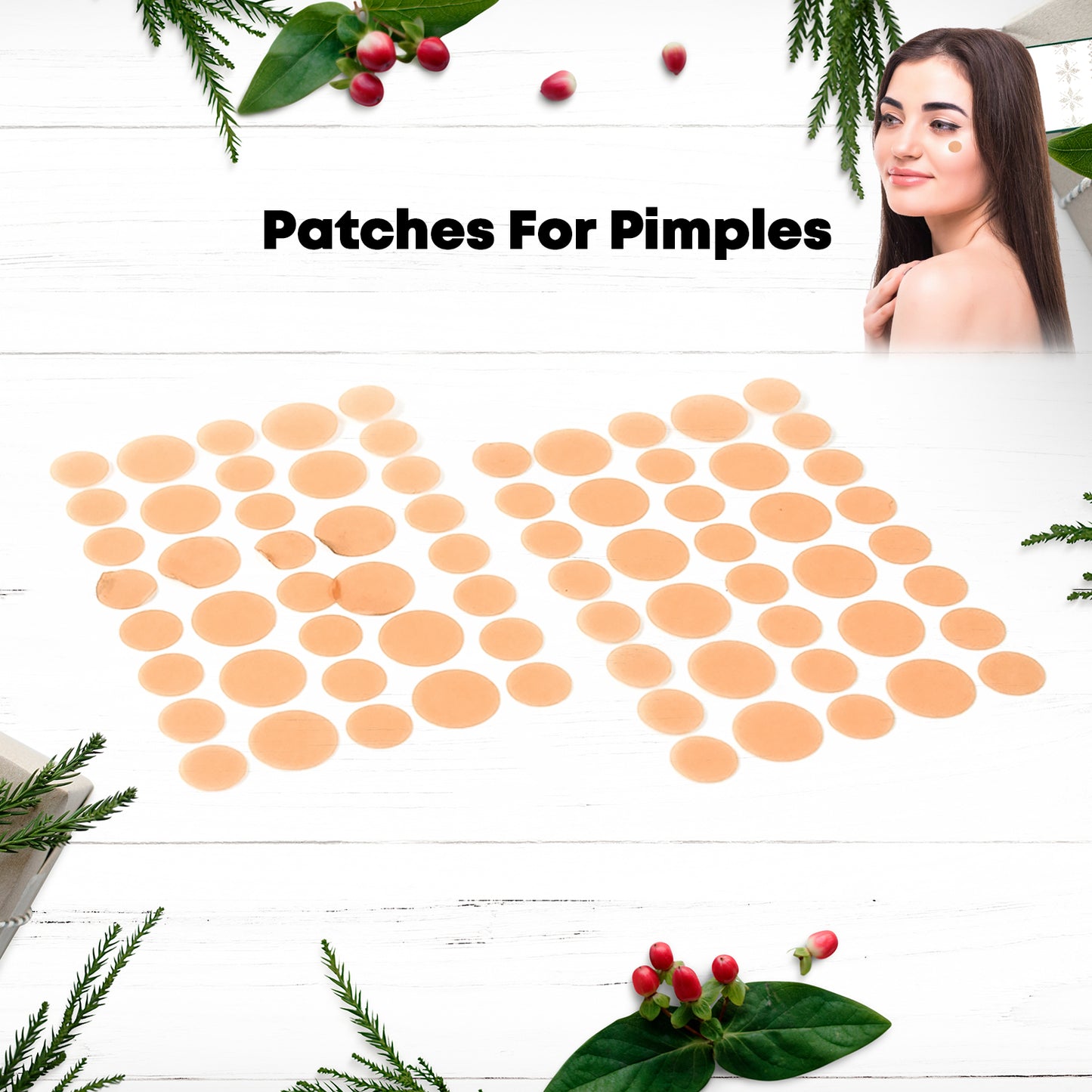Pimple Patches For Face (2 Sheet Set) - Happy Price - Image 2
