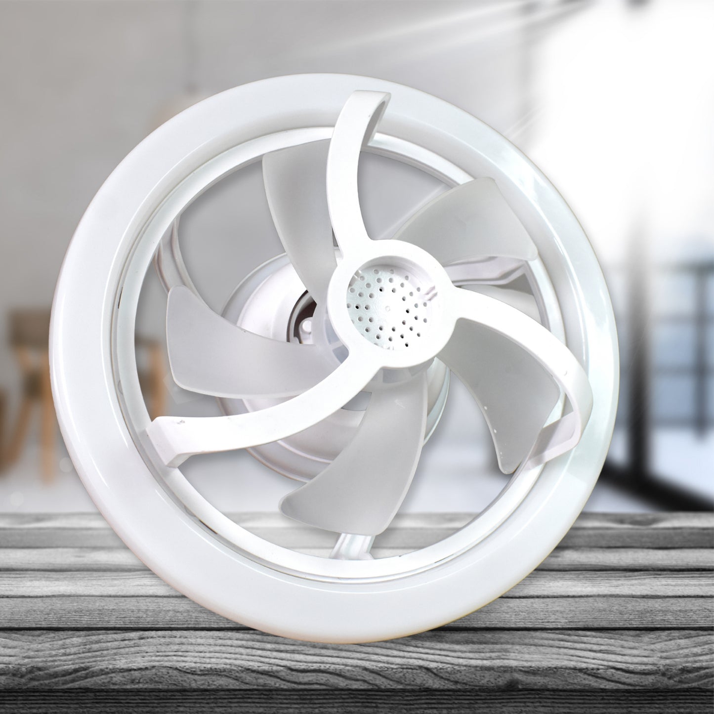 360 Rotation Ceiling Fan Light Smart Fan With Remote Control (1 Pc) - Happy Price - Image 6