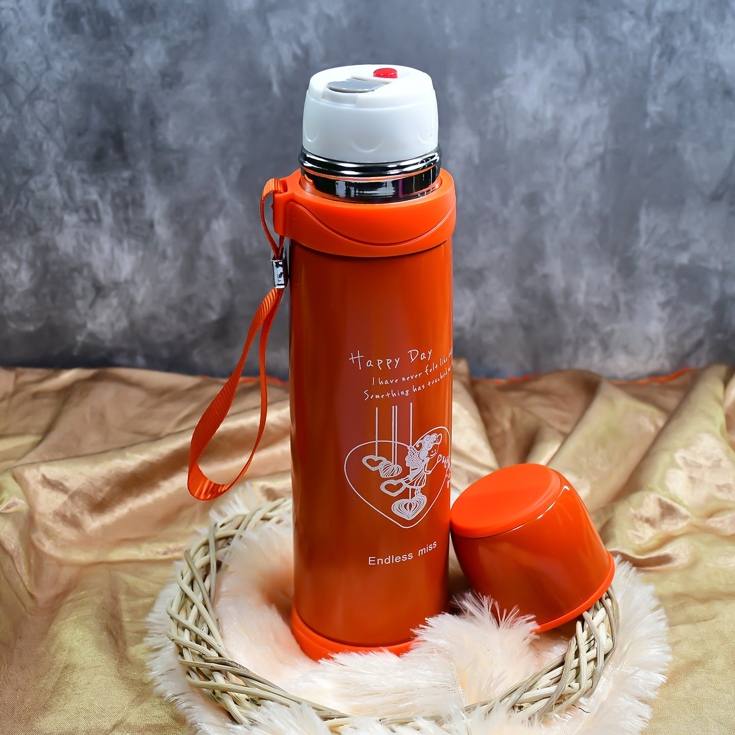 1pc Stainless Steel Mix Bottles For Storing Water And Some Other Types Of Beverages Etc. - Happy Price - Image 3