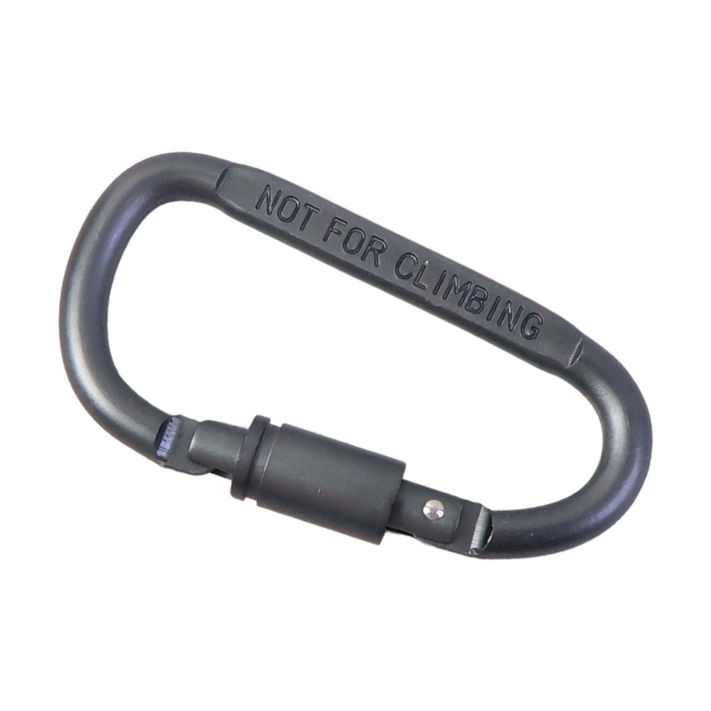 Heavy-Duty Metal Carabiner Clip with Screw Lock - 1 Pc Utility Hook - Happy Price - Image 4